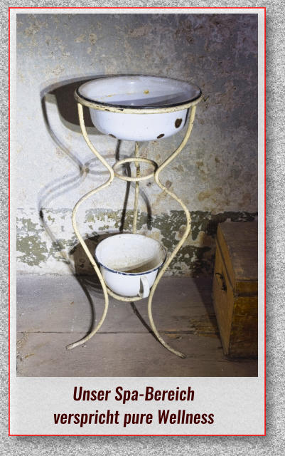 Unser Spa-Bereich verspricht pure Wellness